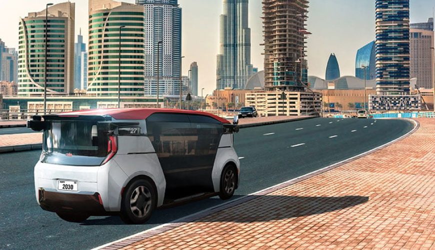 این مناطق نخست در دبی که تاکسی‌های خودران دریافت می‌کنند