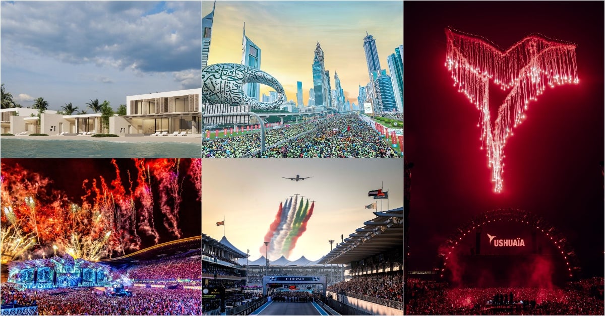 36 رویداد حماسی در امارات متحده عربی برای هیجان‌انگیز شدن قبل از پایان سال
