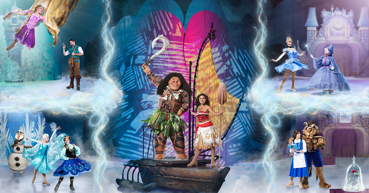 نمایش جذاب Disney On Ice – Into The Magic در دبی این هفته