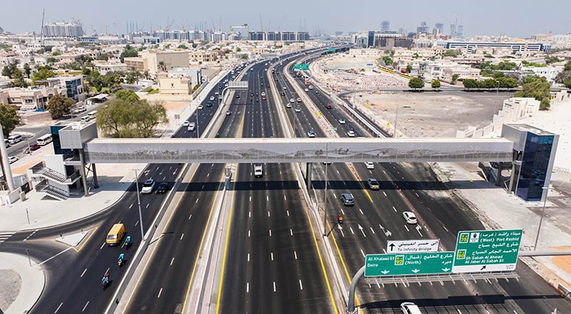 دبی به زودی برای عابران پیاده دوست‌داشتنی‌تر خواهد شد