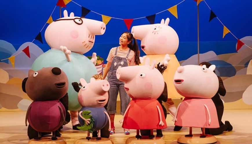 نمایش زنده Peppa Pig در سالن اتحاد ابوظبی اعلام شد