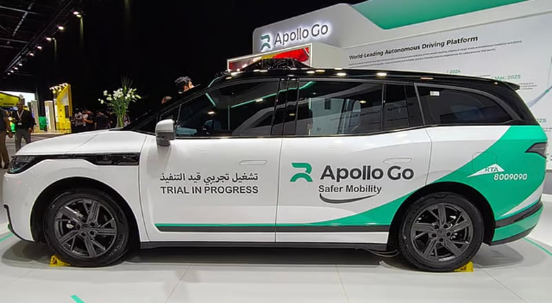 خودروهای بدون راننده: حالا رباتاکسی‌ها در جاده‌های دبی تردد می‌کنند