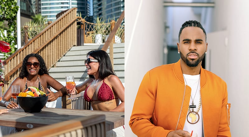 جیسون درولو این هفته در باشگاه ساحلی دبی حضور خواهد داشت