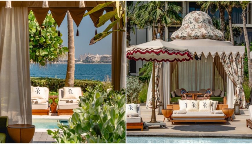 چرا فضای کنار استخر Maison Revka یکی از بهترین تجربیات استخر در دبی است