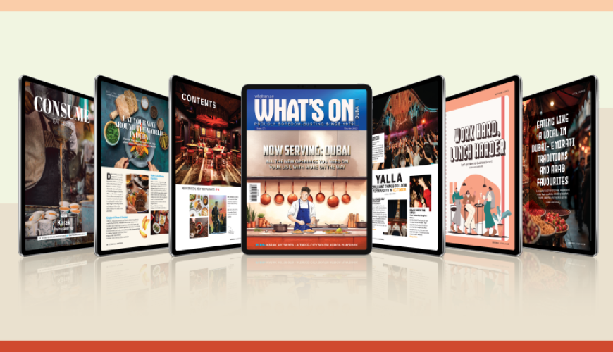 مجله What’s On Dubai شماره اکتبر را رایگان بخوانید