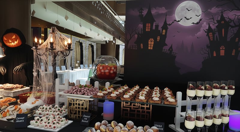 فعالیت‌های هالووین در ابوظبی: برانچ خانواده آدامز در دوسیت تانی