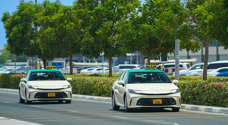 تاکسی‌های دبی در مسیر پیشرفت و به‌روزرسانی