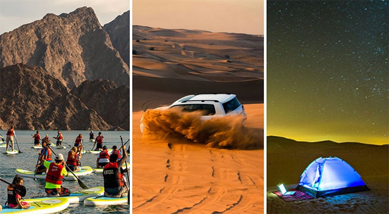فعالیت‌های فضای باز در امارات که حداقل یک‌بار باید تجربه کنید