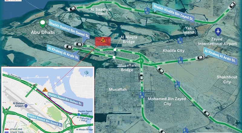 بسته شدن خیابان شیخ زاید بن سلطان: آنچه باید بدانید