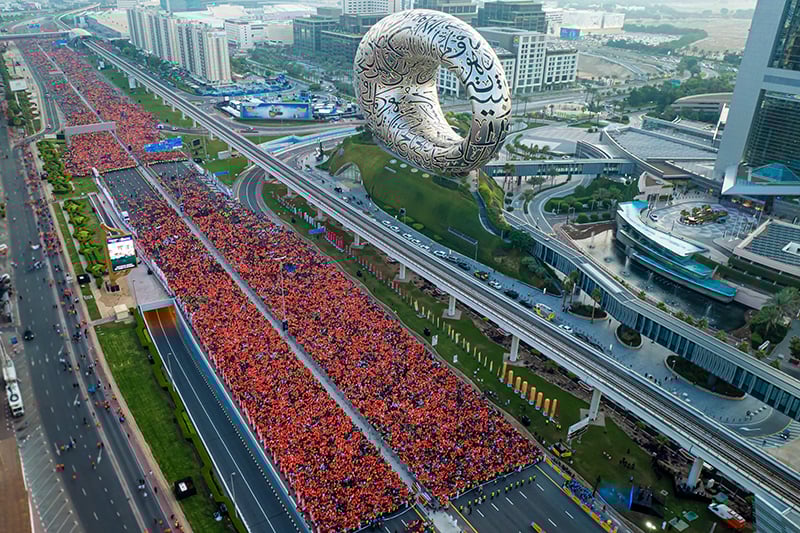 آماده، شروع… توقف! جاده‌های اصلی دبی این آخر هفته به‌صورت موقت بسته می‌شوند