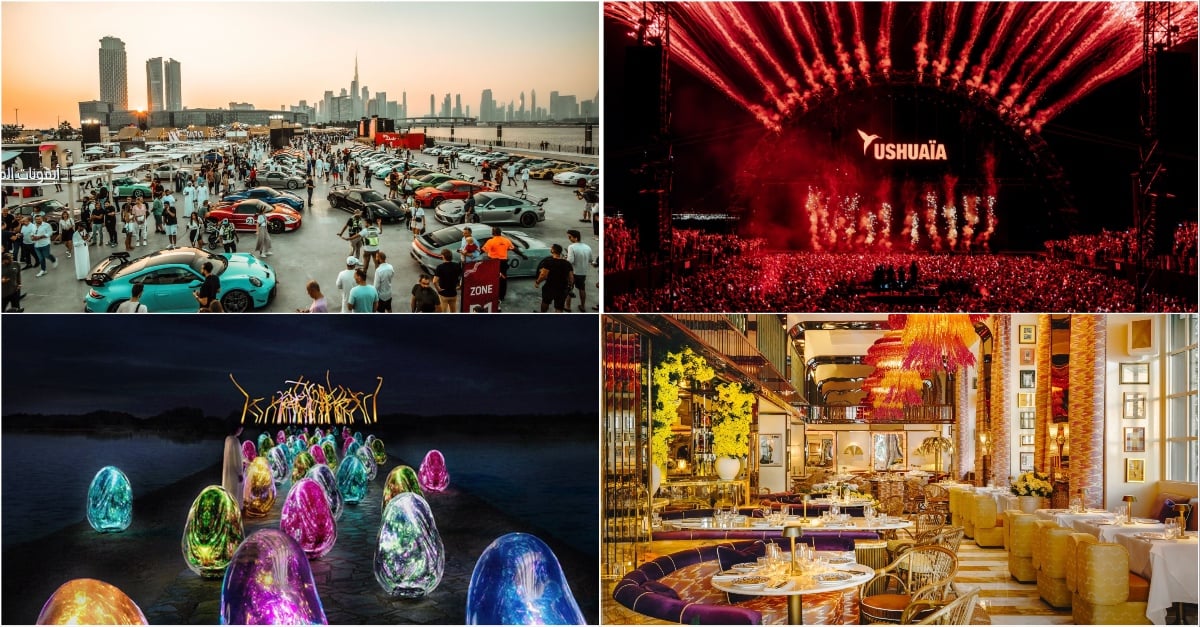 36 رویداد هیجان‌انگیز در امارات برای لذت بردن تا پایان سال