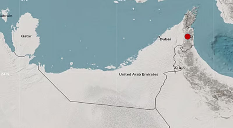 لرزش‌های محسوس در امارات پس از وقوع زلزله در منطقه