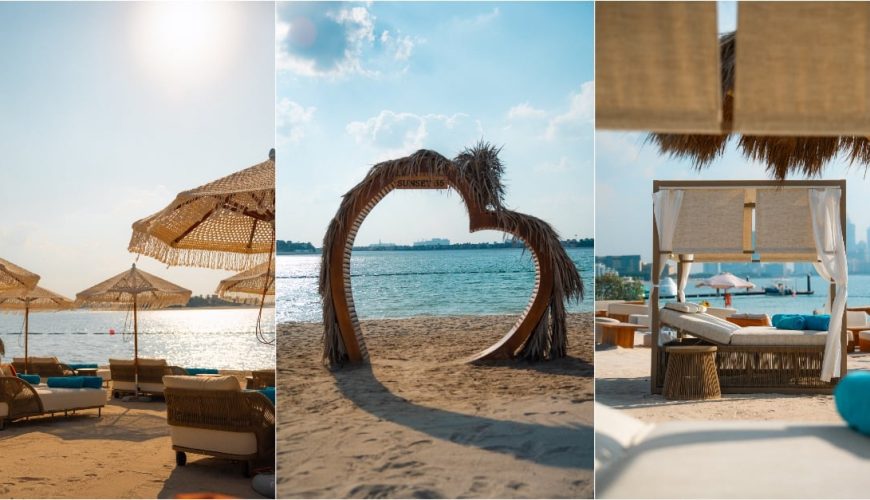 نگاهی به Sunset 55°: باشگاه ساحلی آرام و دلنشین جدید در پالم دبی