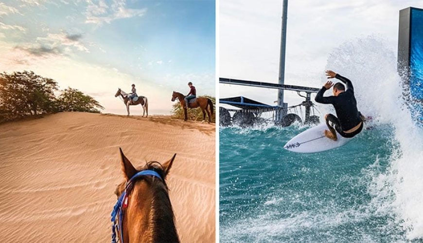 تفریحات ورزشی جذاب در فضای باز ابوظبی در زمستان امسال