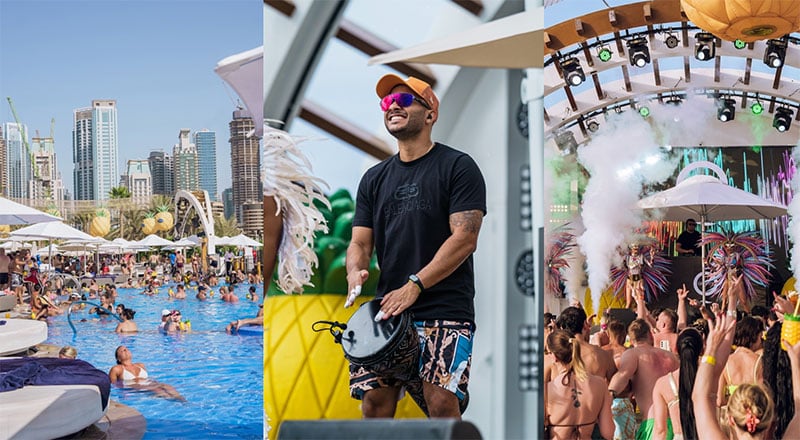 برانچ، ساحل و تفریحات استخر همه در یک مکان: زیرو گراویتی دبی