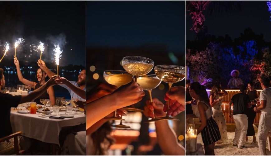 جشن شیک شب سال نو کنار دریاچه در Twiggy