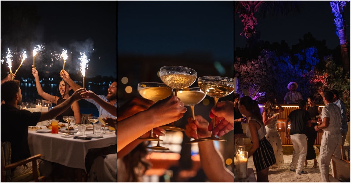 جشن شیک شب سال نو کنار دریاچه در Twiggy