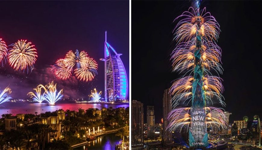 کجا در دبی آتش‌بازی شب سال نو را به‌صورت رایگان تماشا کنیم