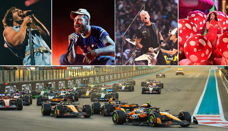 چگونه به صورت روان و بدون دردسر در کنسرت‌های پس از مسابقه گرند پری ابوظبی شرکت کنیم