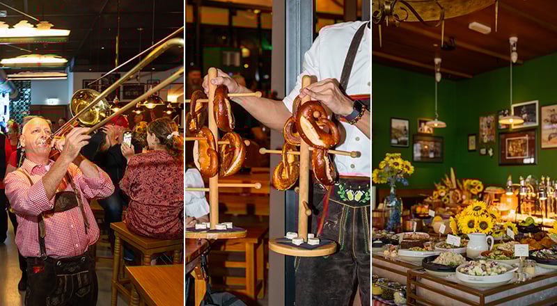 شام کریسمس با طعم باواریایی در ارنست بیرگارتن دبی