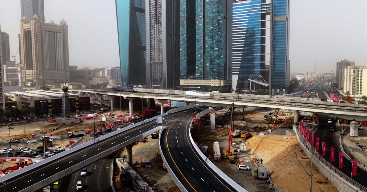 کاهش زمان سفر در مرکز تجارت دبی با افتتاح دو پل جدید