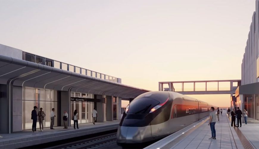 افتتاح مکان 7 ایستگاه جدید توسط اتیهاد ریل در شبکه ریلی امارات